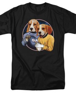 Star Trek Dogs Black Shirts