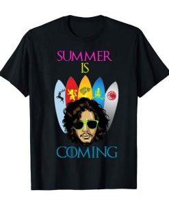 Summer Surfer Funny Game Of Thrones t shirt