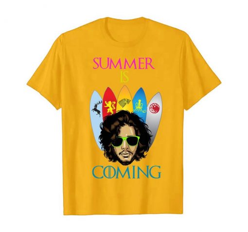 Summer Surfer Funny Game Of Thrones t shirts