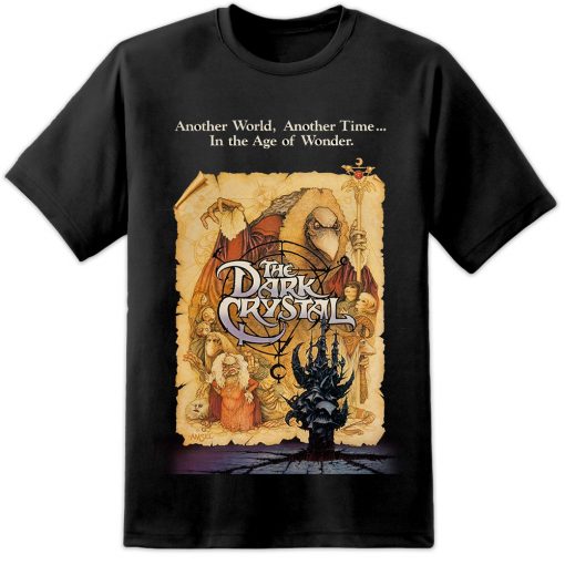 THE DARK CRYSTAL Classic Retro Movie Poster T Shirt