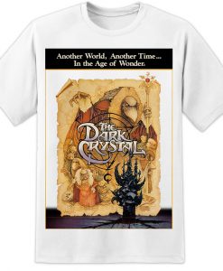 THE DARK CRYSTAL Classic Retro Movie Poster white T Shirt