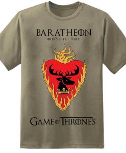 Thron Haus Baratheon Flagge Stil T-Shirt