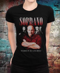 Tony Soprano Family is Sacred women T-Shirt