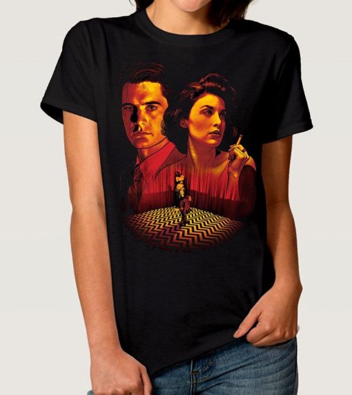 Twin Peaks Audrey and Cooper Art T-Shirt