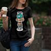 Wanna Play Kendama Print Woman black T-shirt