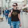 We Will Rock You Print Woman T-shirt