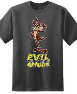 Wylie Coyote Evil Genius T Shirt