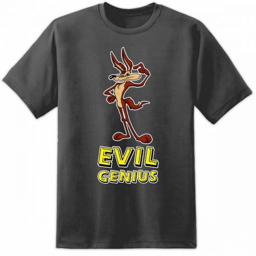 Wylie Coyote Evil Genius T Shirt