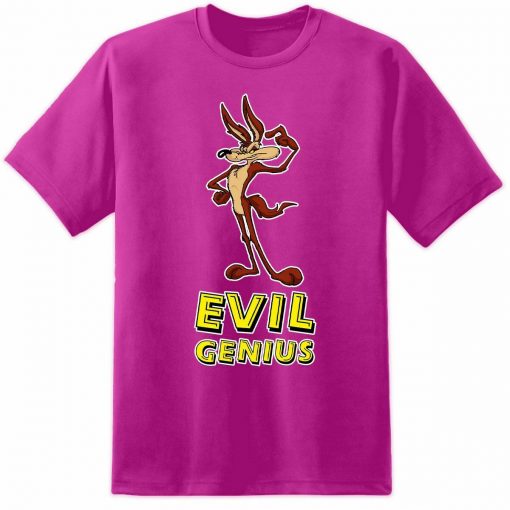 Wylie Coyote Evil Genius T Shirts