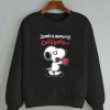 Zombie Morning Snoopy Sweatshirt