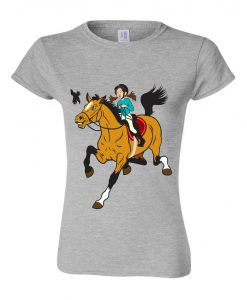 horse woman t shirt