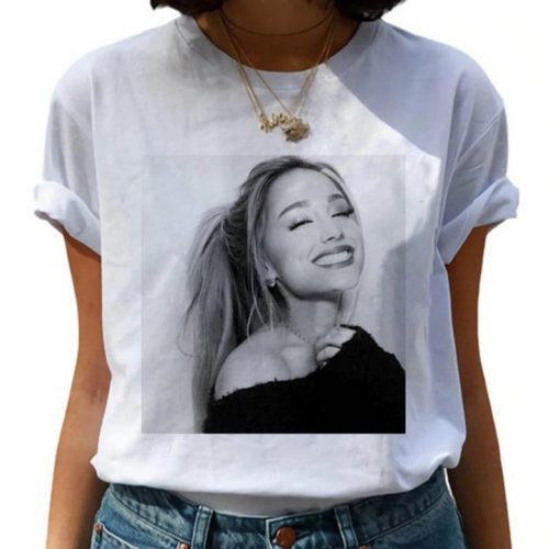 Ariana Grande Merch Logo T shirt