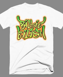 Billie Eilish Graffiti Logo T-shirtBillie Eilish Graffiti Logo T-shirt