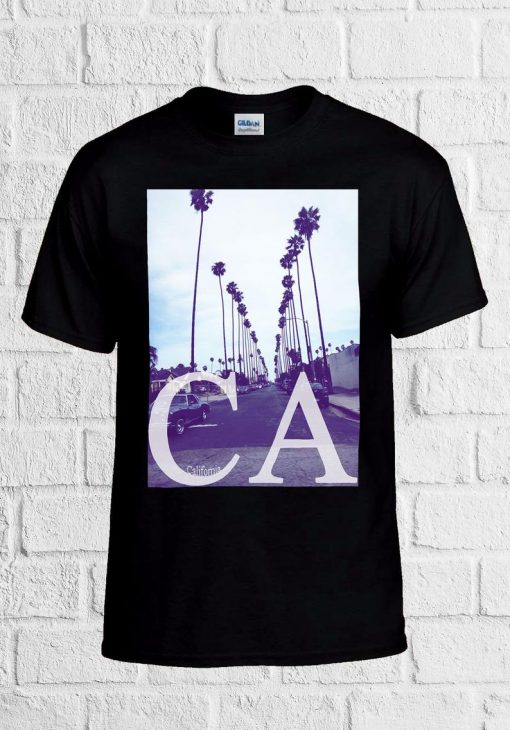 California CA Palm Springs Trees Cool T Shirt