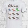 Catvengers Marvel Comic Cat T Shirt