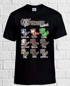 Catvengers Marvel Comic Cat unisex T Shirt