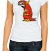 Flash the sloth design funny Woman T Shirt