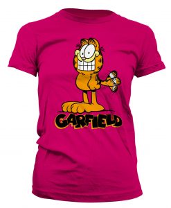 Garfield Crazy Tails Woman Funny T-Shirt
