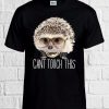 Hedgehog Can't Touch This Fun T Shirt