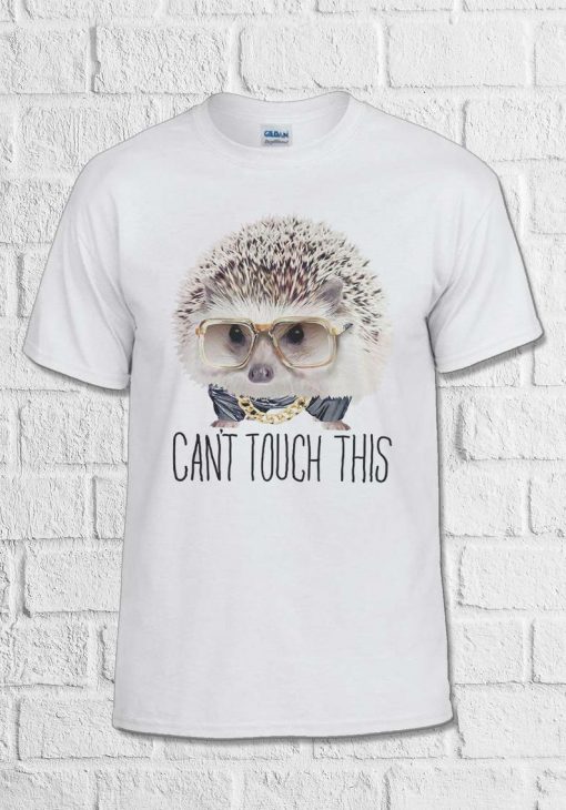 Hedgehog Can't Touch This Fun unisex T Shirt