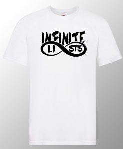 Infinite Inspired white T-shirt