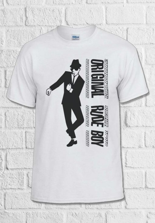 Original Rude Boy Ska 2 Tone Funny unisex T Shirt