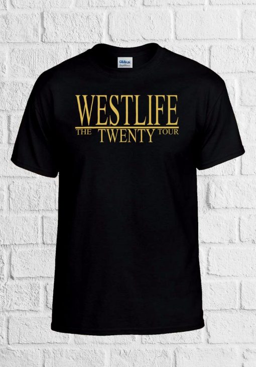 Westlife Reunion Tour Concert Ladies T Shirt