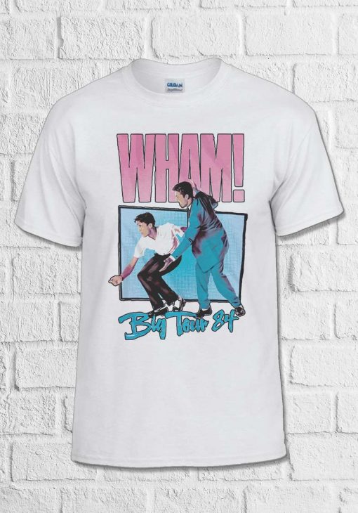 Wham! Big Tour 84 George Michael T Shirt