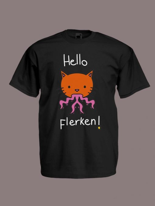 Hello Flerken 1 t shirts