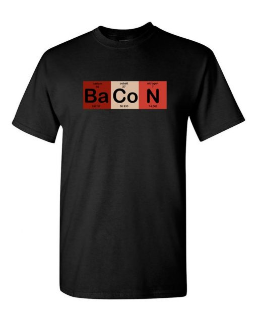 The Chemistry of Bacon T Shirt