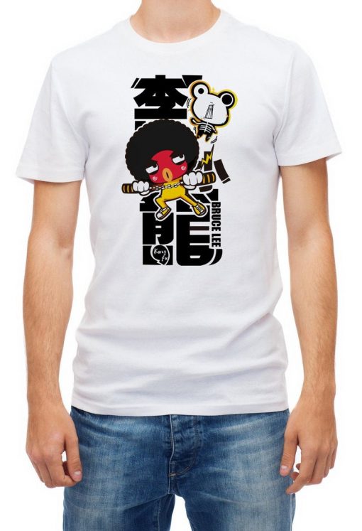 nunchaku Kung Fu Bruce Lee funny Shirt