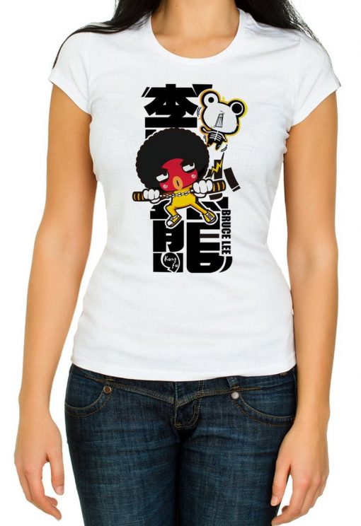 nunchaku Kung Fu Bruce Lee funny Shirts