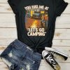 Les't Go Camping - Tshirt