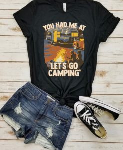 Les't Go Camping - Tshirt