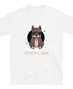 Pitbull Dad Unisex T-Shirts