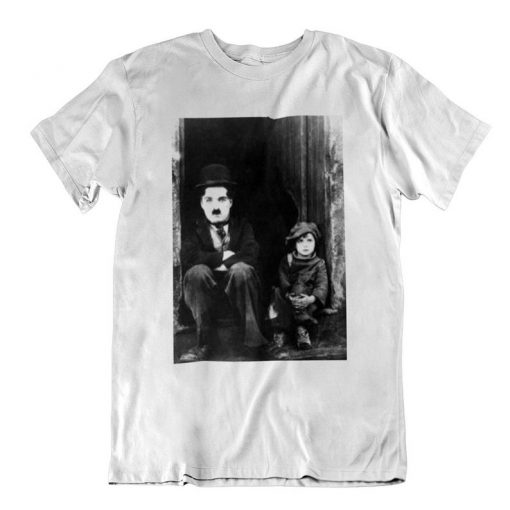 Unisex Charlie Chaplin The Kid Short Sleeve T-Shirt