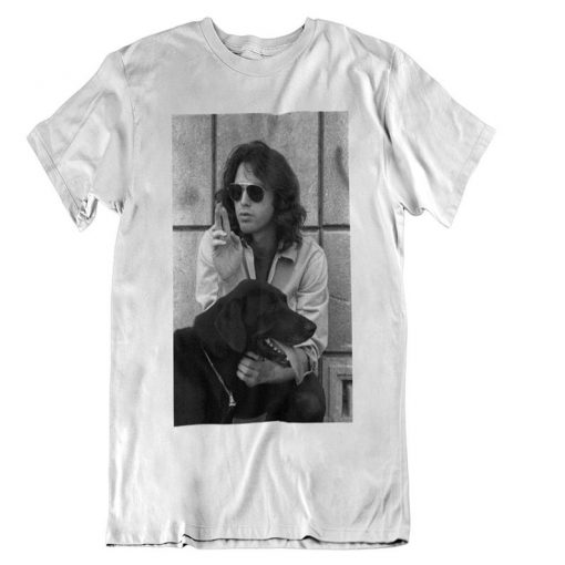 Unisex Jim Morrison Short Sleeve T-Shirt