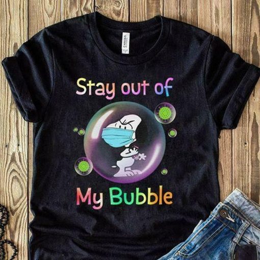 sugar skull stay out of my bubble men women t shirt