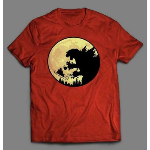 GODZILLA VS SANTA Christmas Shirts