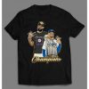 LOS ANGELES CITY Of Champions Lebron and Mookie High Quality Shirt