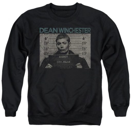 Supernatural Dean Winchester Black Sweatshirts