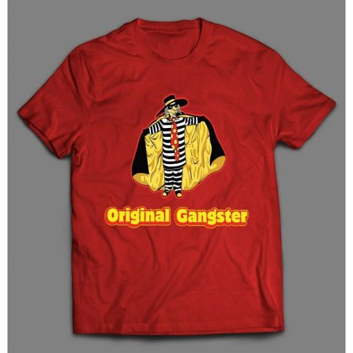 THE ORIGINAL GANGSTER The Hamburglar Quality Rare Shirt