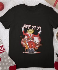 Alpha 5 Santa t shirt