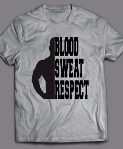 BLOOD SWEAT RESPECT BodyBuilding Gym Shirt