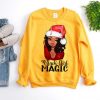 Black girl magic christmas 2020 sweater