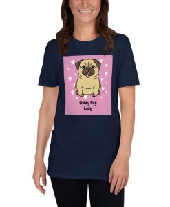 CRAZY PUG LADY Women's T-shirt