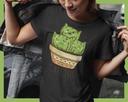 Cactus Cat Tshirt