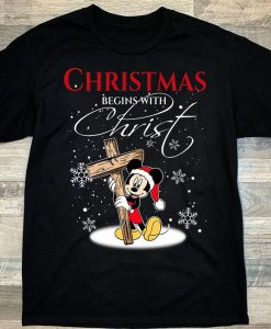 Christmas Begins With Christ Classic T-shirt