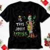 Christmas Gift Grinch And Max Dog Wearing Mask Christmas T Shirt