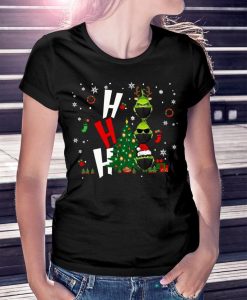 Christmas Gift The Grinch Ho Ho Ho Quarantine Unisex t shirt